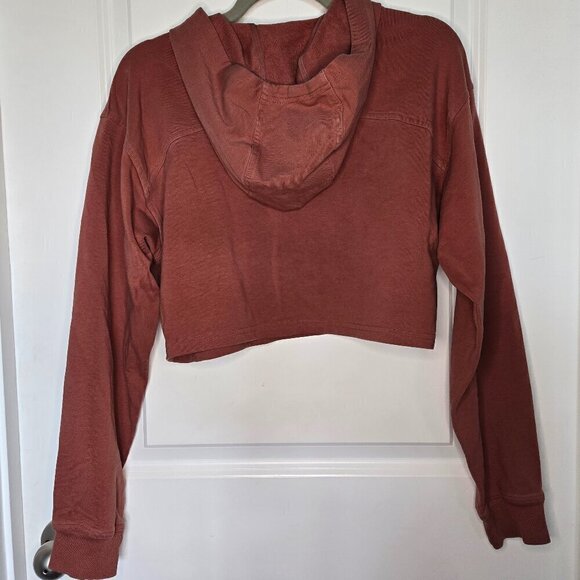 Lululemon All Yours Cropped Hoodie - 8 Rustic Clay - Picture 4 of 5